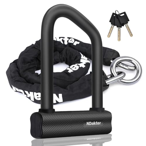 NDakter Bike Locks Heavy Duty Anti Theft 18mm Thick