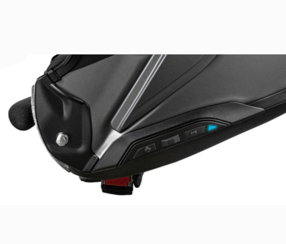 The Helmet Shop Combo Neotec 3 Modular Graphic Helmet with SRL3 Bluetooth Headset. SRL3 Headset Comes pre-Installed and Tested.