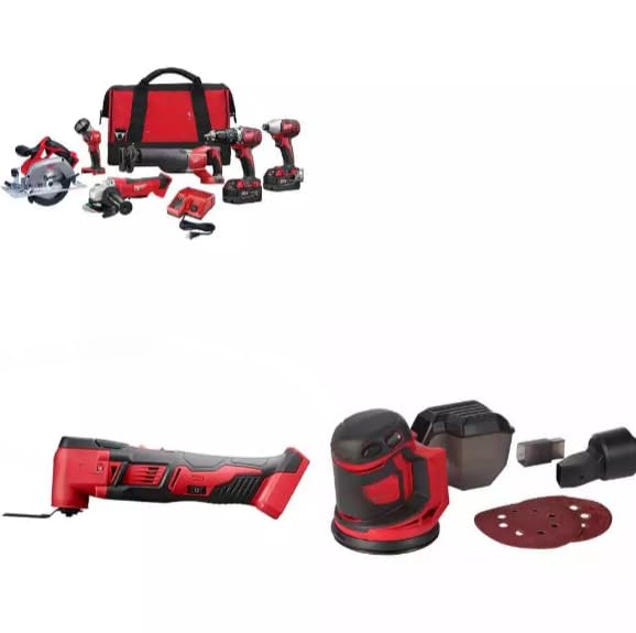 2674-22C Replacement for a Milwaukee 2696-26 M18 6-Tool Combo Kit W/ 2626-20 M18 Multi-Tool&Sander