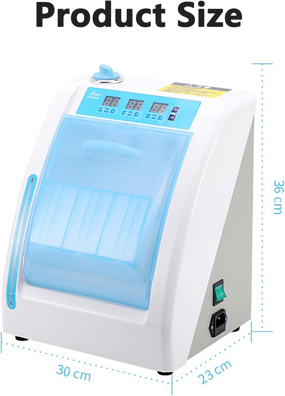 Dental Handpiece Lubrication, Oil System Handpiece Oiling Machine with 3 Cleaning Heads and Air Key, Individually Set Oiling Times, Working Pressure: 2.2kg/cm²-2.5kg/cm²