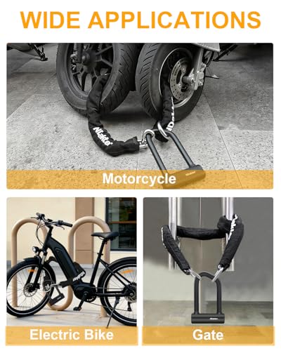 NDakter Bike Locks Heavy Duty Anti Theft 18mm Thick