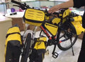 Waterproof PVC Bicycle Biking Pannier Rear Rack Saddle Bag Full Set
