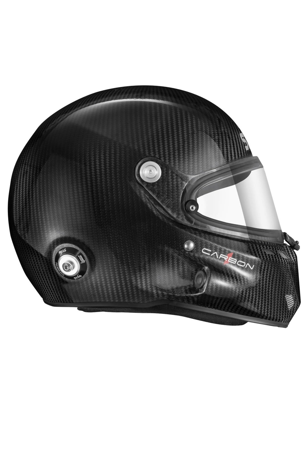 Stilo Helmet, ST6 GT, Full Face, Snell SA2025, Head and Neck Restraint Ready, Carbon Fiber, X-Large, Each