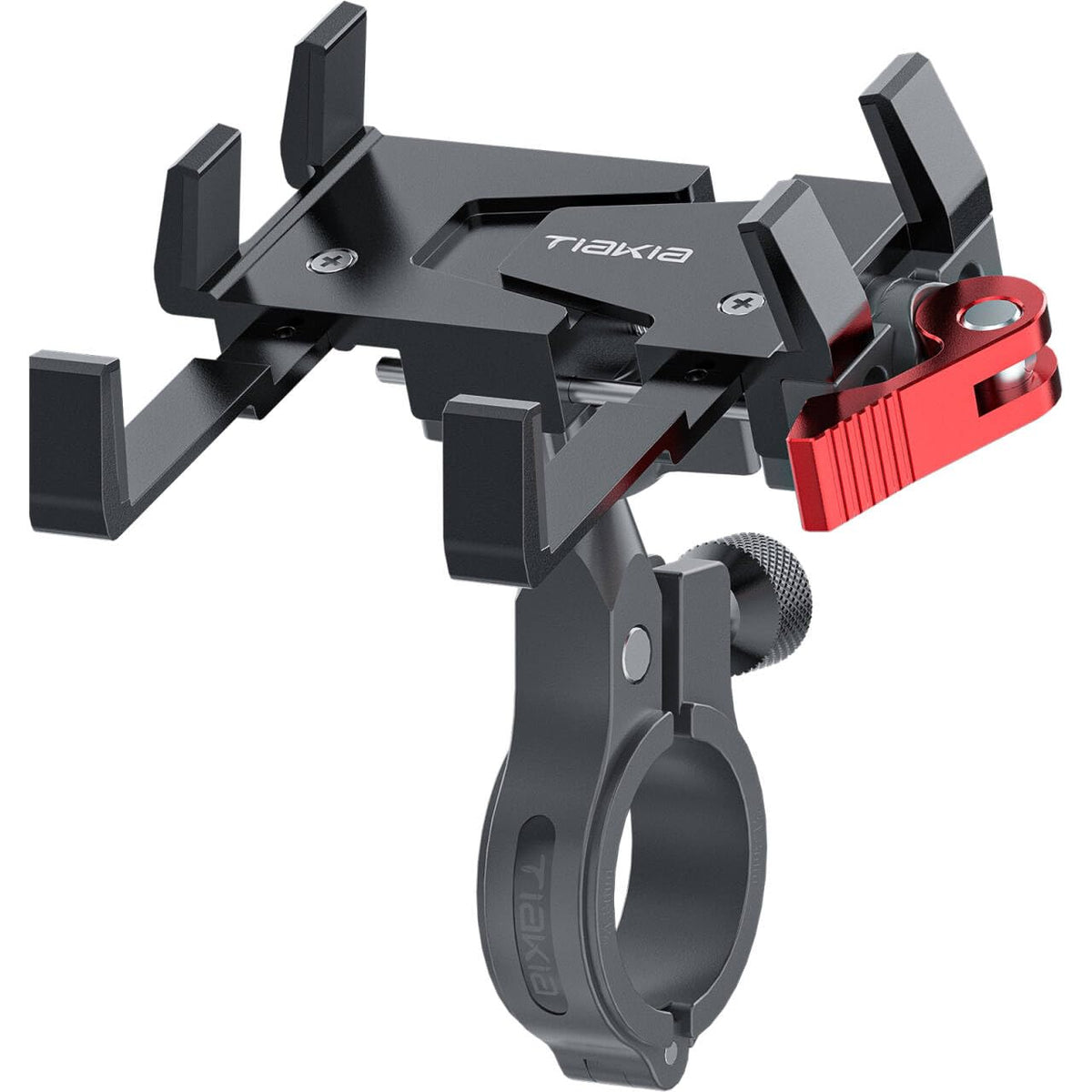 Tiakia Bike Phone Mount Holder, 360° Rotation for 4.5-7 Inch Phones