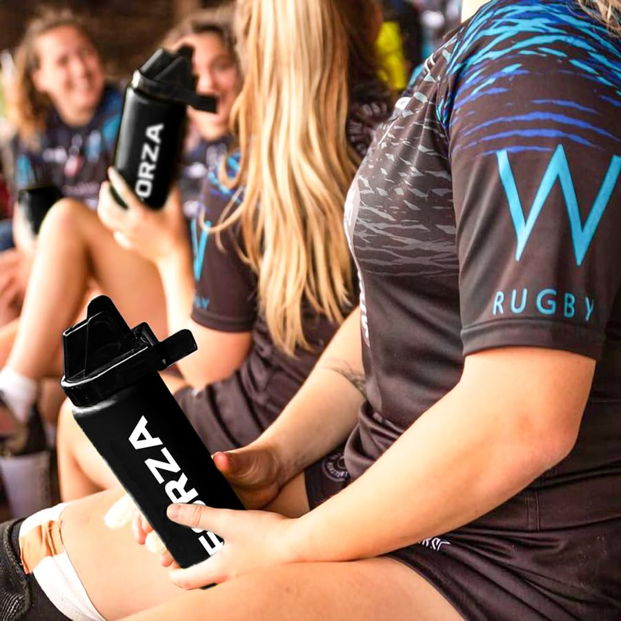 FORZA BPA-Free 1L Sports Squeeze Water Bottle