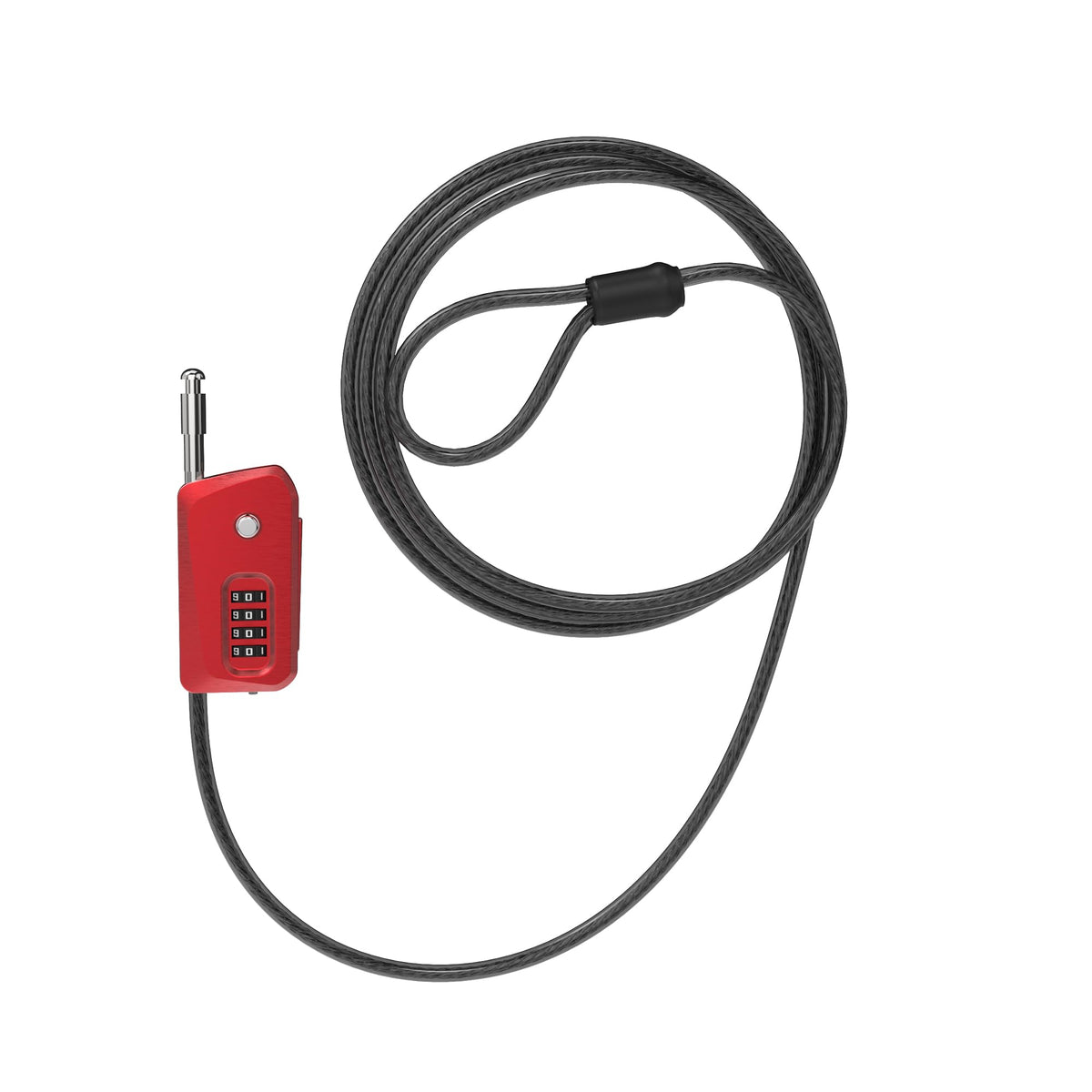 UP Security 6ft Python Cable Lock for Bike, Bicycle, Trail Camera Locking, 4 Digit Combination Lock Outdoor Use, Heavy Duty Anti Theft