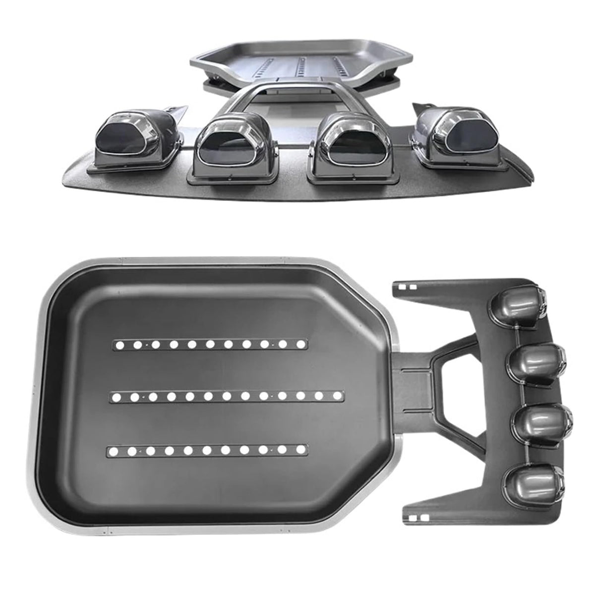 BVWBCR High Load Bearing Aluminum Car Luggage Roof Racks Compatible for Land Cruiser Fj Cruiser Roof Rack Custom