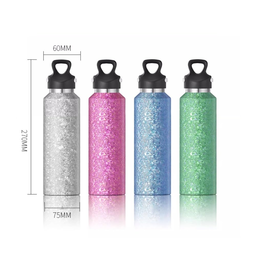 Titanium Sports Bottle - 600ml Sports Hydration Water Bottle, Pure Titanium Bottle | Leak Proof Travel Friendly Cycling Drinkware, Lightweight Camping Water Cup Can for Hiking, Camping, Travelling, Cy