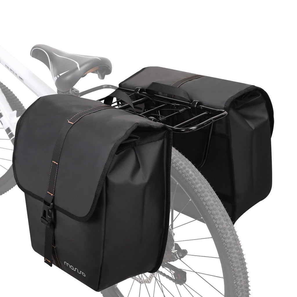 MOSISO 20L Bike Panniers, 2 Pack Waterproof Panniers Bike Bag