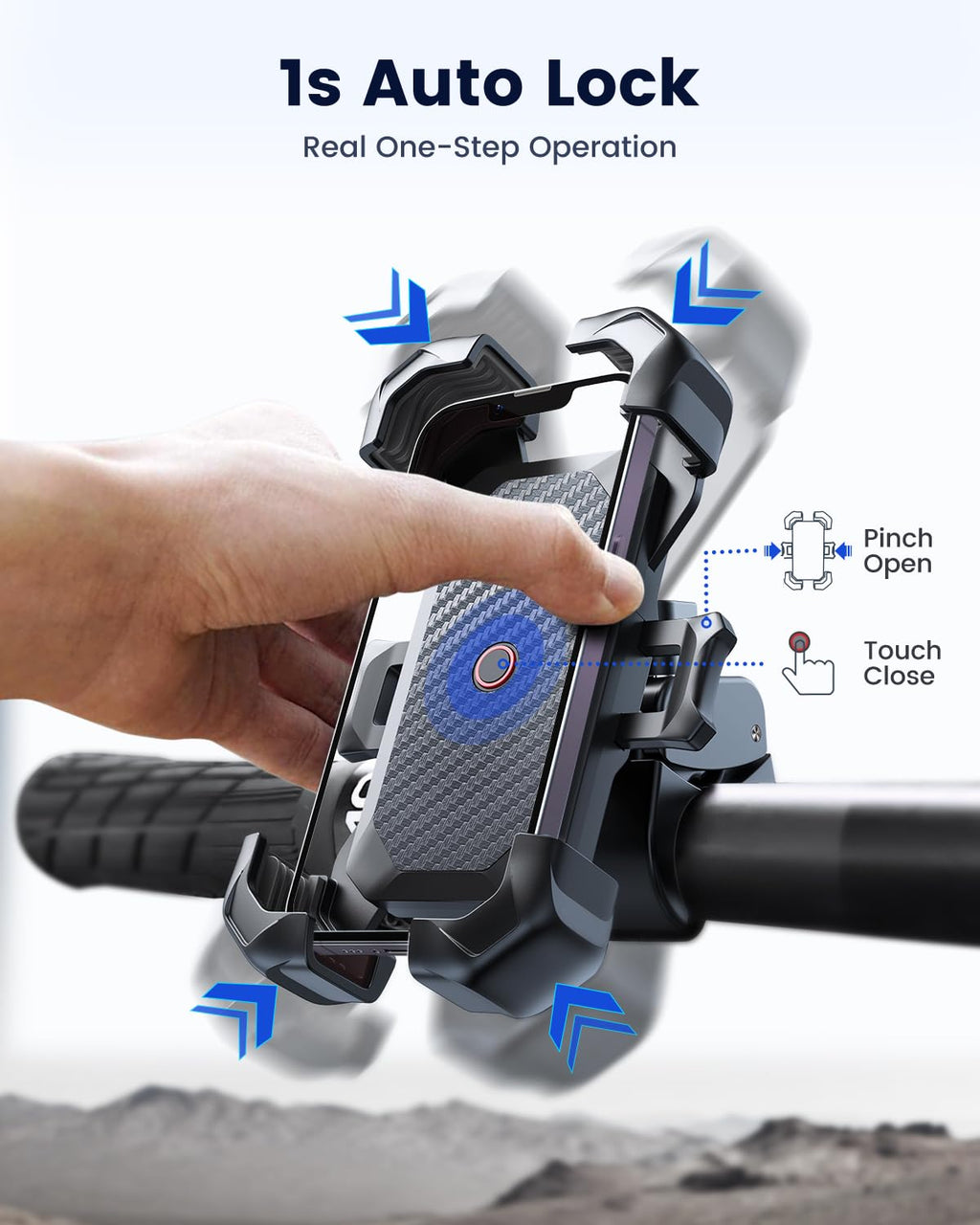JOYROOM Motorcycle Phone Mount
