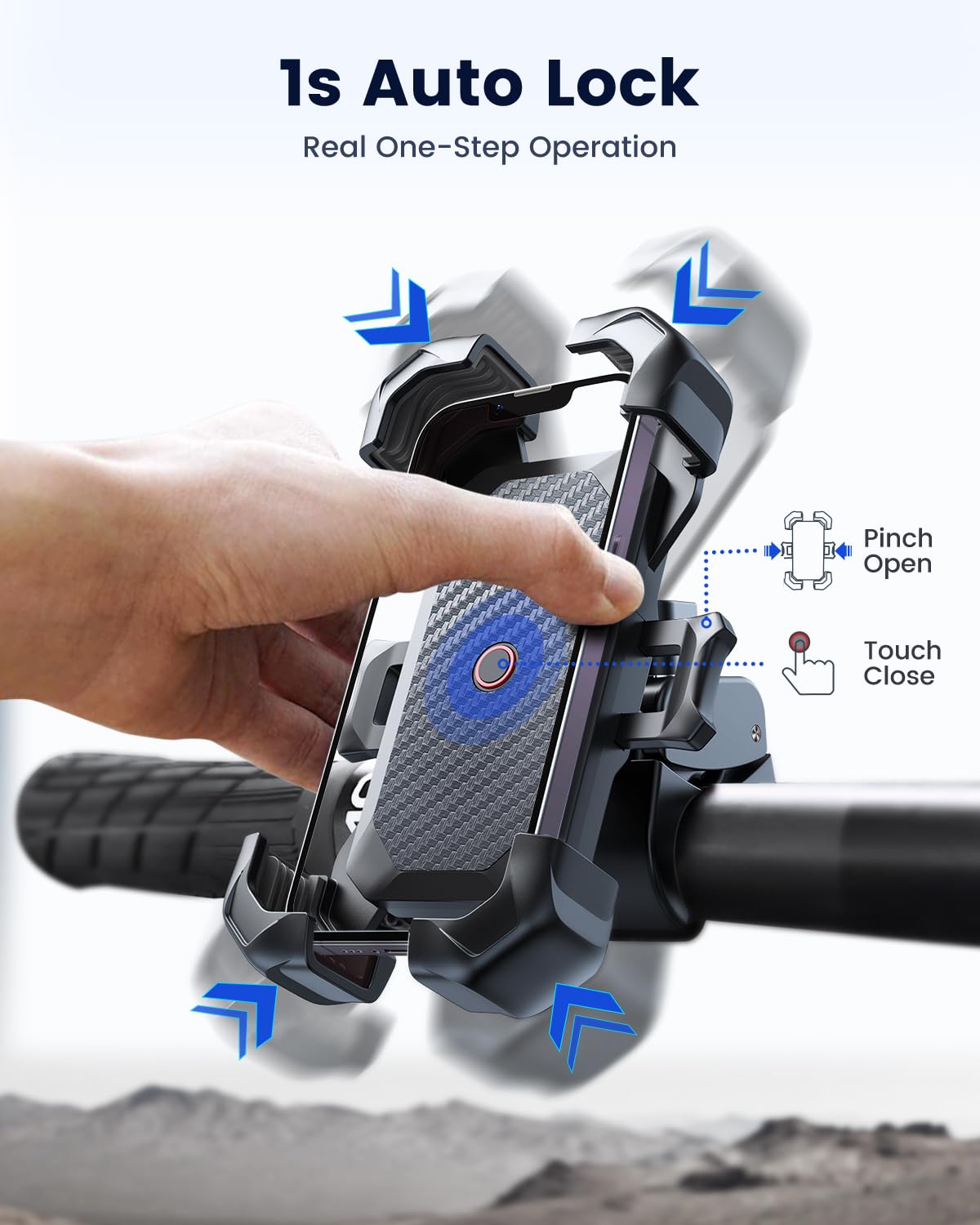 JOYROOM Motorcycle Phone Mount