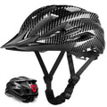 XIFENGRID Adult Bike Helmet Men Women with USB Rechargeable LED Rear Light