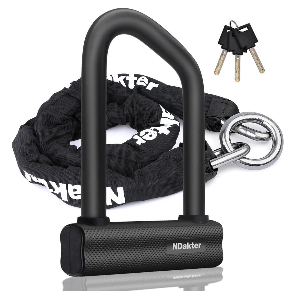 NDakter Bike Locks Heavy Duty Anti Theft 18mm Thick
