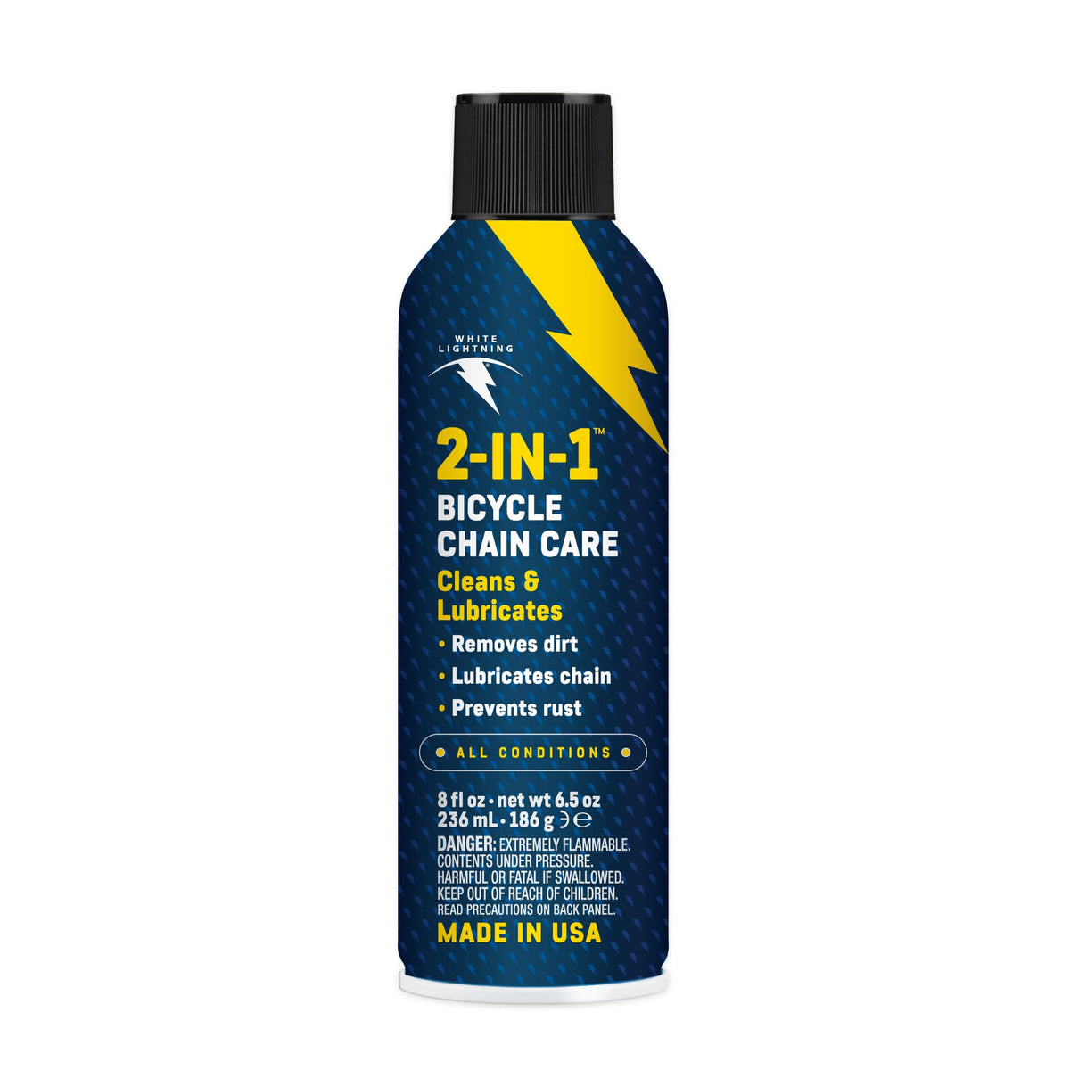 White Lightning 2-in-1 Bike Lubricant and Degreaser