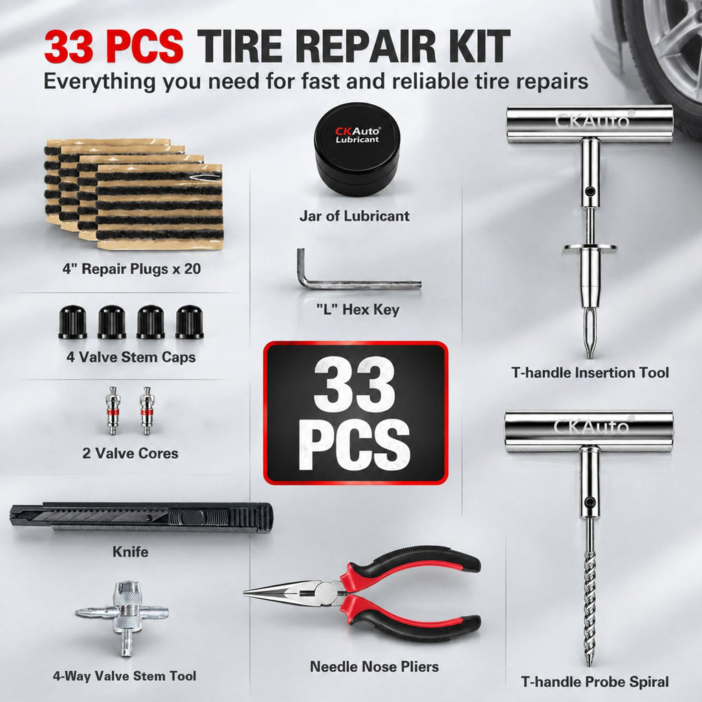 CKAuto tire Repair Kits