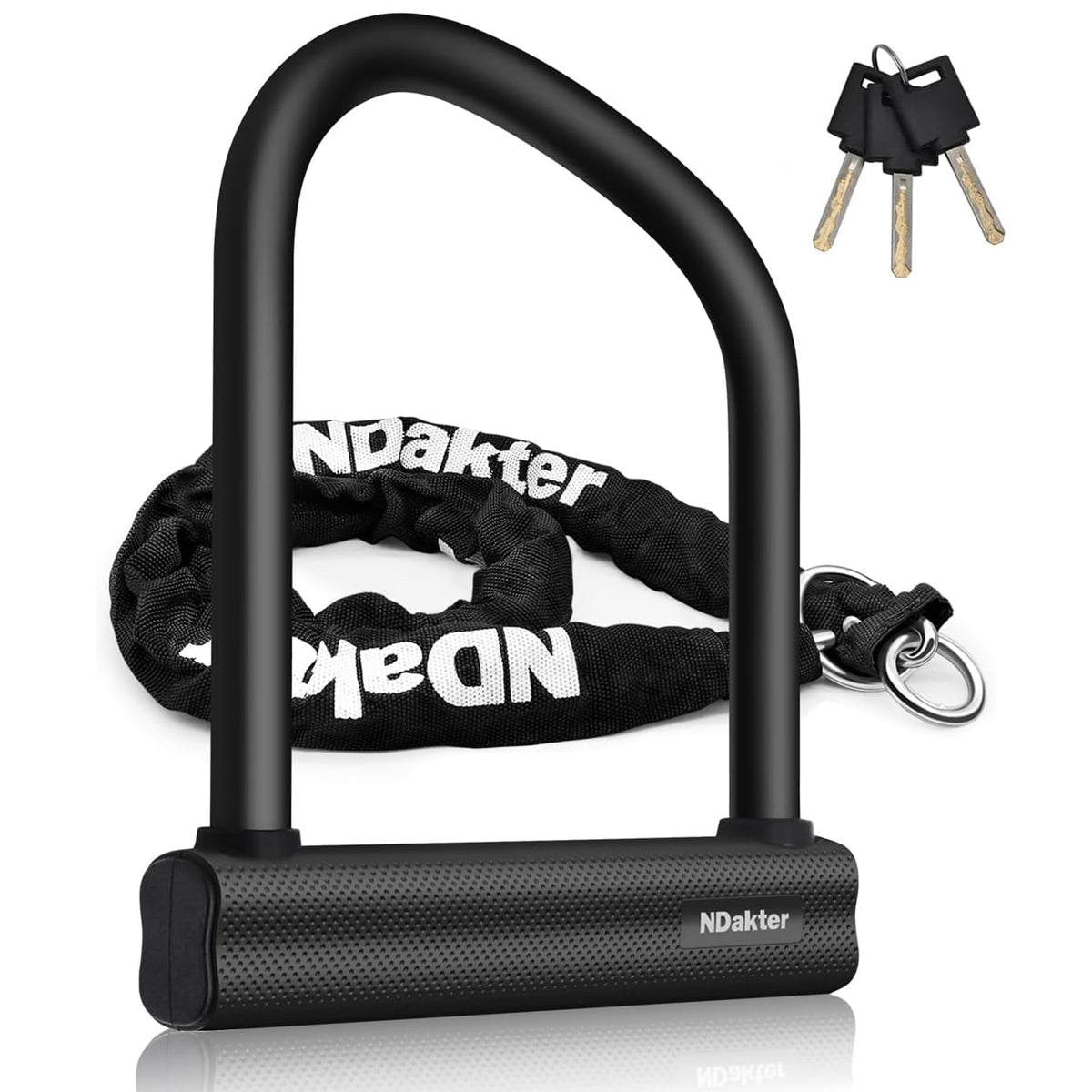 NDakter Bike Locks Heavy Duty Anti Theft 18mm Thick