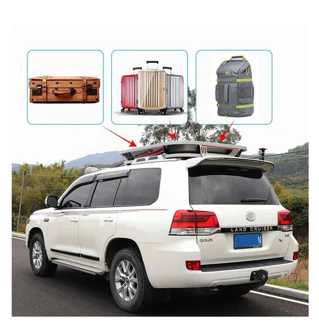 BVWBCR High Load Bearing Aluminum Car Luggage Roof Racks Compatible for Land Cruiser Fj Cruiser Roof Rack Custom