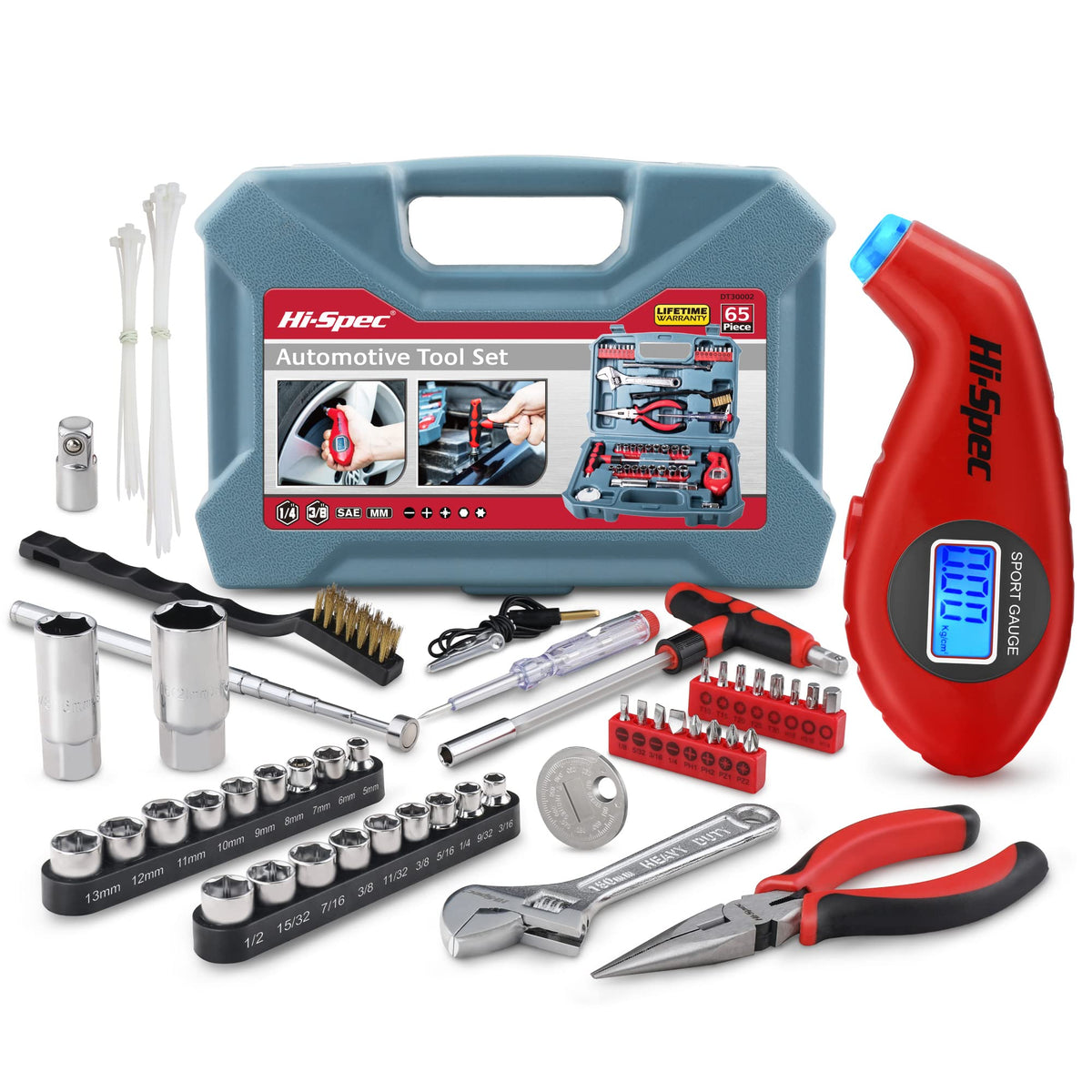 Hi-Spec Auto Mechanic Hand Tool Kit