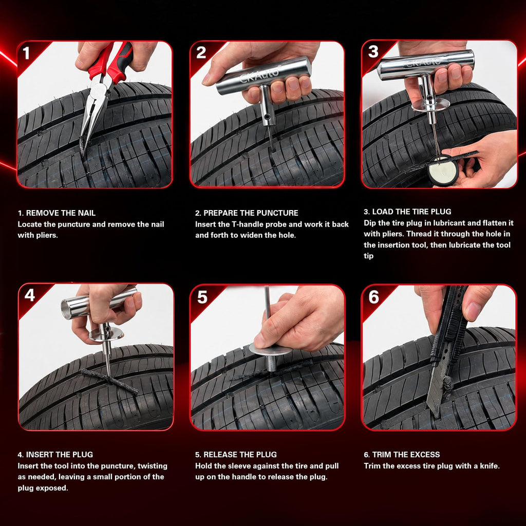 CKAuto tire Repair Kits