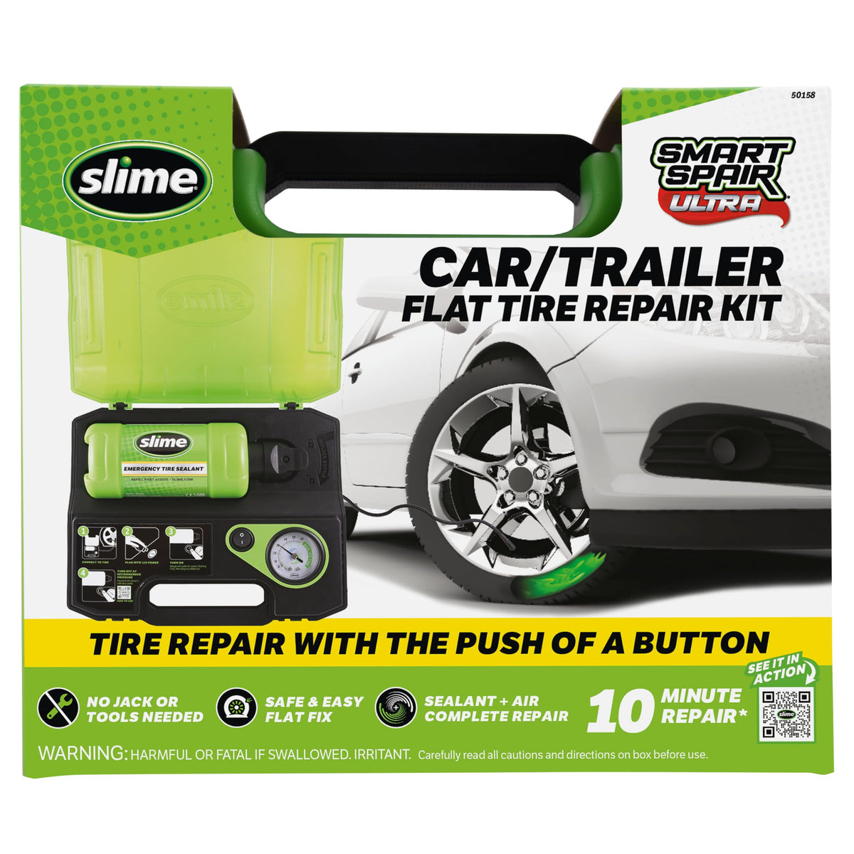 Slime 50158 Flat Tire Repair