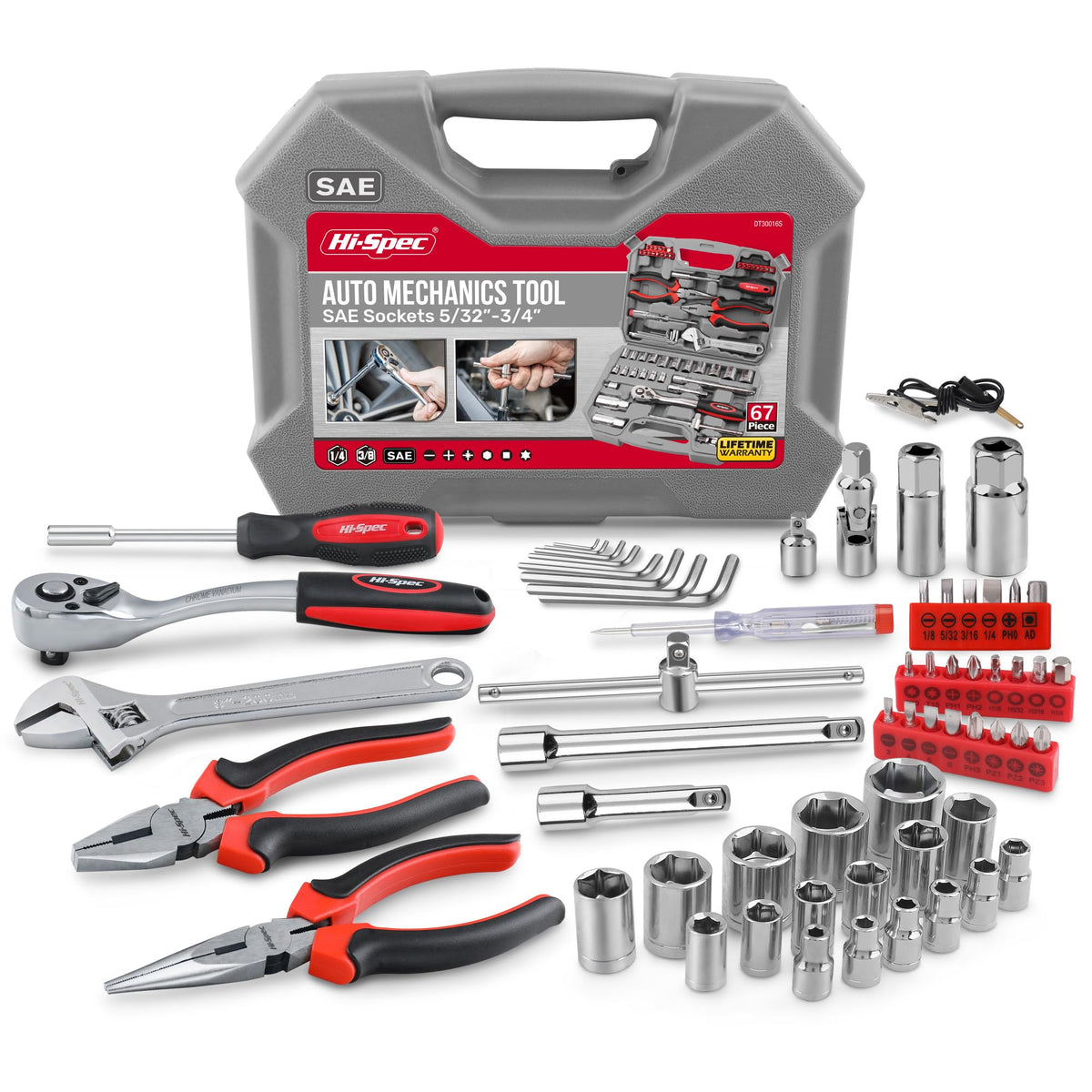 Hi-Spec Auto Mechanic Hand Tool Kit
