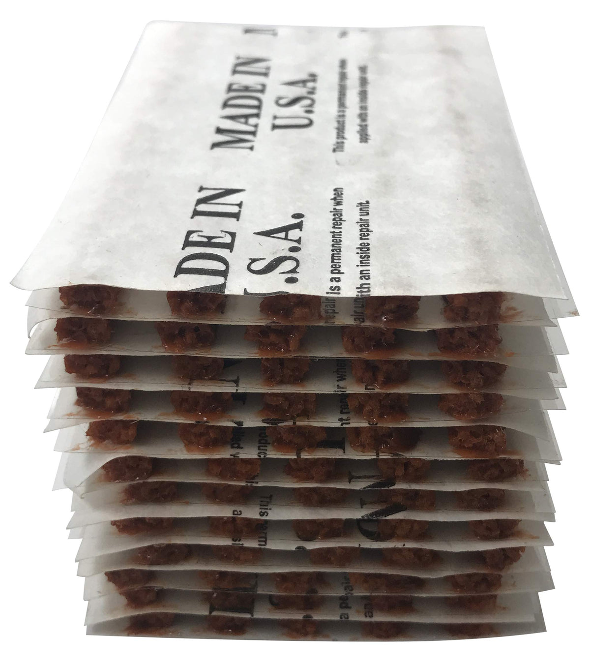 Sherco-Auto Brown Tire Plug Repair Self Vulcanizing String Insert - 60 to 2500 Inserts - USA Made