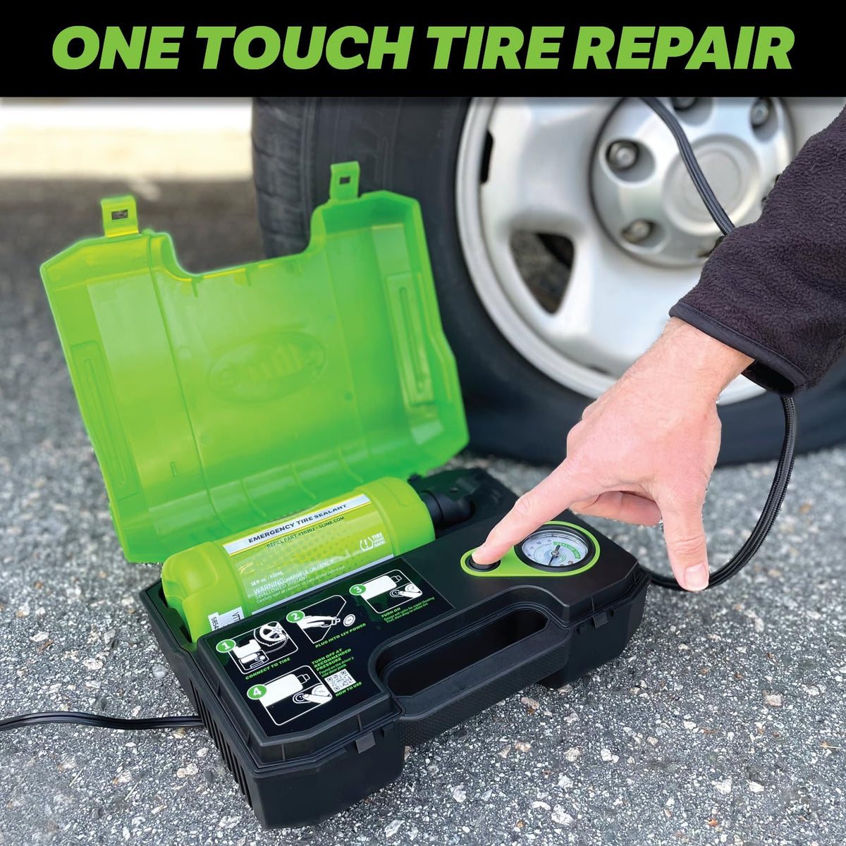 Slime 50158 Flat Tire Repair