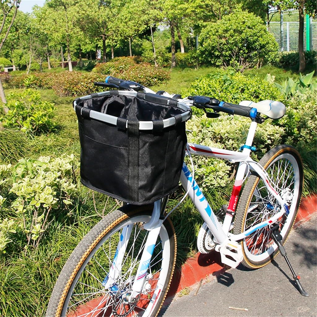 FRTHLK Bicycle Basket Handlebar Frame Riding Luggage Bag Before 3.0 Kg Load