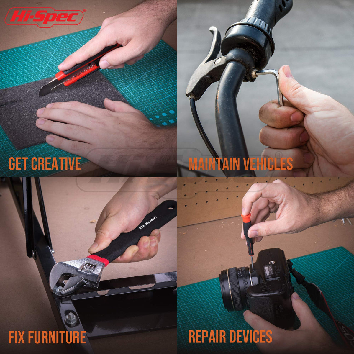 Hi-Spec Auto Mechanic Hand Tool Kit