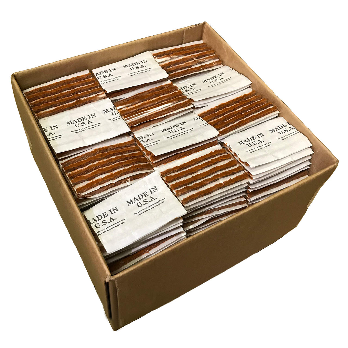 Sherco-Auto Brown Tire Plug Repair Self Vulcanizing String Insert - 60 to 2500 Inserts - USA Made