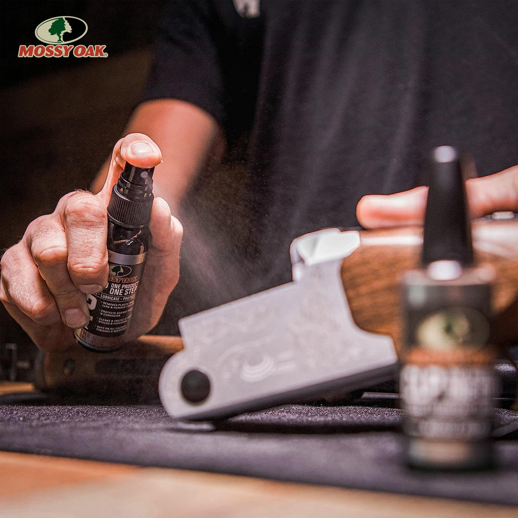 Mossy Oak CLP Gun Cleaning Oil | All-in-One Cleaner, Lubricant & Protectant | One-Step Gun Oil CLENZOIL