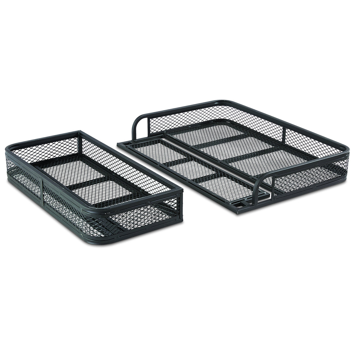 Guide Gear Universal ATV Front and Rear Cargo Basket Set, Luggage Carrier Racks, Heavy-Duty Steel Mesh, 2 Piece